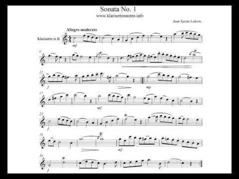 Lefevre Sonata No1 mov1 Allegro moderato