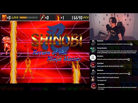 Shinobi III: Return of the Ninja Master Livestream Highlights
