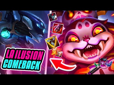 MY FIRST COMEBACK WITH LA ILUSION GNAR VS CAMILLE!!! Season 13 Gnar Ranked Lol Gameplay