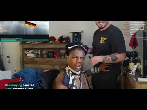 ISHOWSPEED GERMAN SOLDIER’s SONG ERICA REACTION
