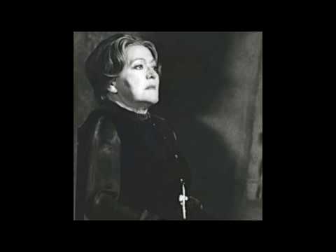 Leonie Rysanek sings a hair-raising Kostelnicka: Co chvila... co chvila (Janácek: Jenufa)