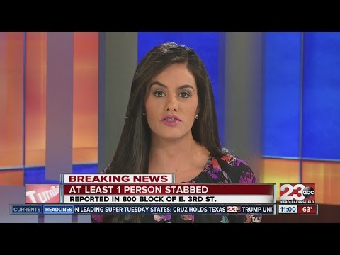 At least one stabbed on East 3rd St.