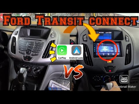 2014 Ford Transit connect How to remove radio Install Apple carplay android auto Metra kit 99-5831b