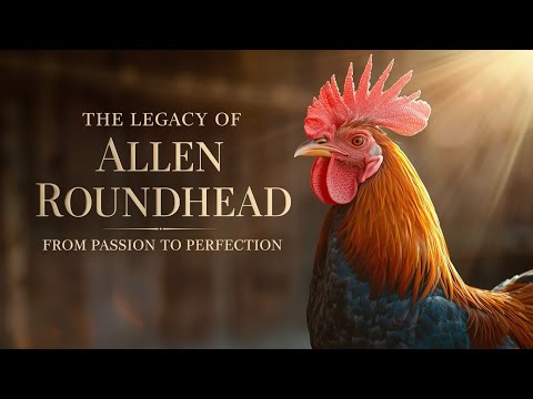 How Was the Allen Roundhead Gamefowl Bloodline Developed and Recognized? #gallos  #chicken #rooster