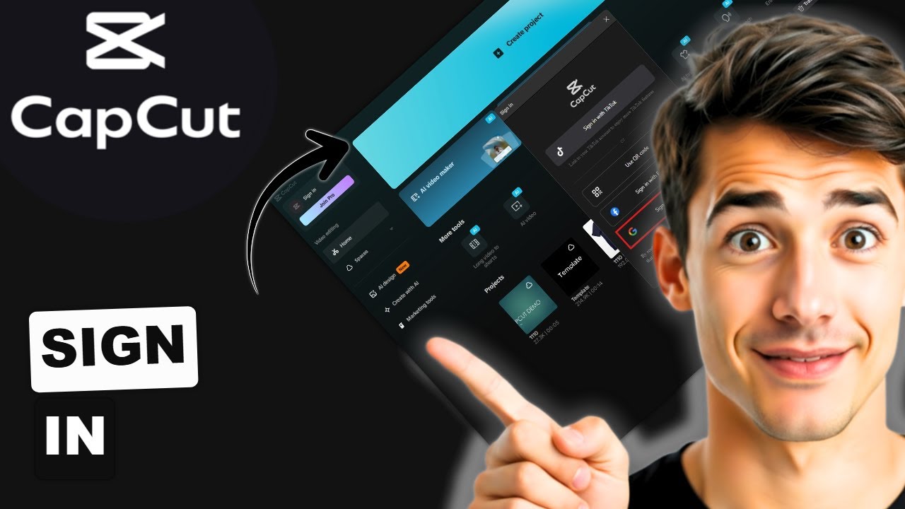 How to sign in to CapCut PC with an email or Google account (Easiest Way)(2026 Guide)