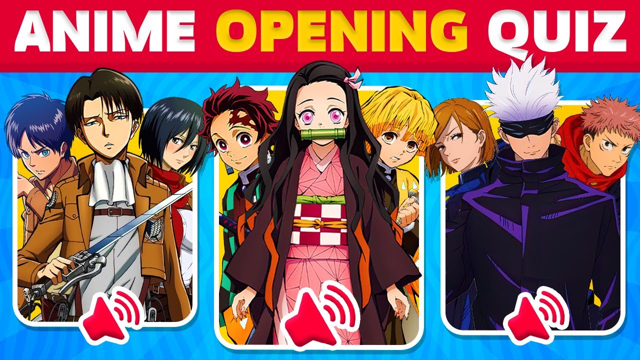 ANIME OPENINGS QUIZ 🔊🍥 40 Legendary Anime Openings 🎵 thumbnail
