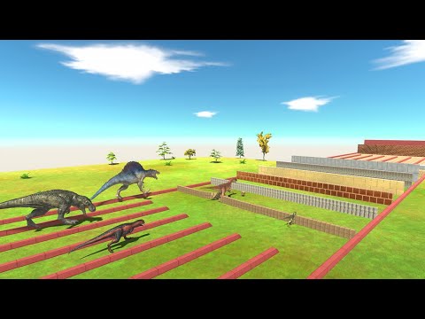 CARNIVORE Speed Race with Obstacles - Animal Revolt Battle Simulator