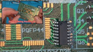 Trying Out Different Ways of SMD Soldering - Air - Iron - Paste