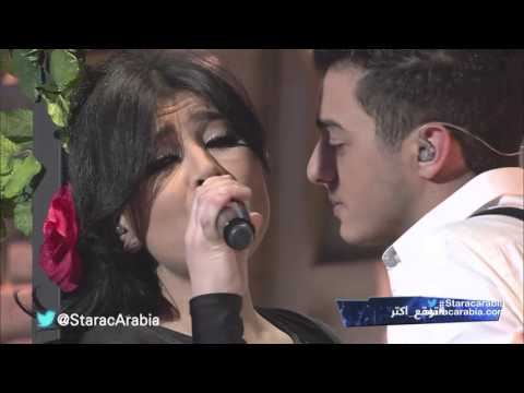حنان الخضر و رافاييل جبور - بعشق روحك - البرايم 10 من ستار اكاديمي 11