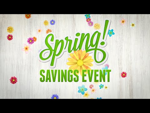 Spring Savings Event