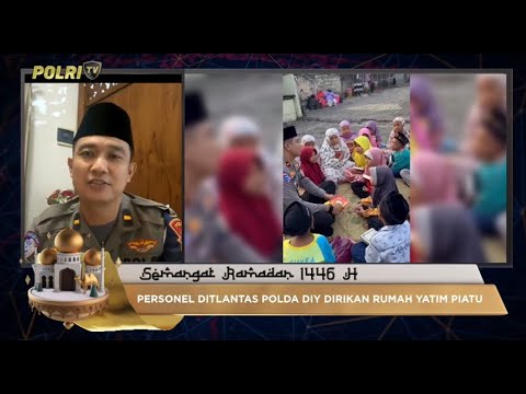 LIVE - IPDA HERI PRASETYO PANIT SAT PJR DITLANTAS POLDA DIY DIRIKAN RUMAH YATIM PIATU
