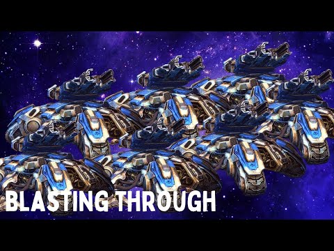 FAST SIEGE TANKS DOMINATE EVERYTHING - Weekly Brawl [Starcraft 2 Direct Strike]
