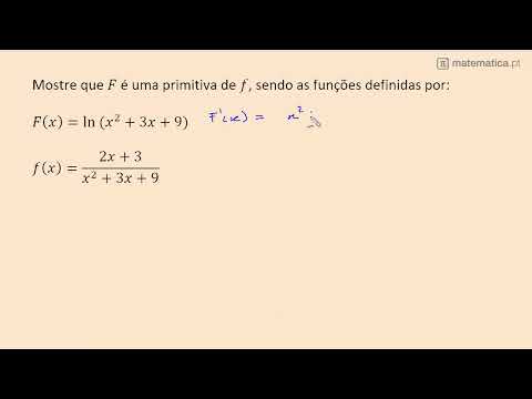 Exemplo de Primitiva Imediata