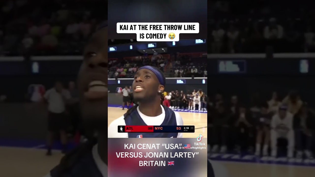 KAI CENAT 🇺🇸 V JONAN LARTEY 🇬🇧🏀🏀🏀🏀🏀🏀🏀🏀🏀🏀