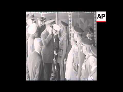 SYND 4 3 69 SOVIET DEFENCE MINISTER ARRIVES IN INDIA