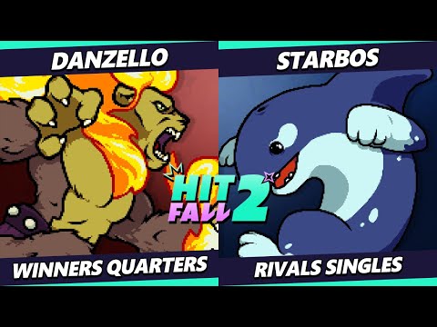 Hitfall 2 - Danzello (Zetterburn) Vs. starbos (Orcane) Rivals of Aether - RoA