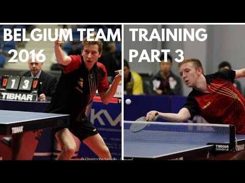 Training with Belgium National Team 2016 Part 3 ► Multiball DEVOS Robin and LAMBIET Florent