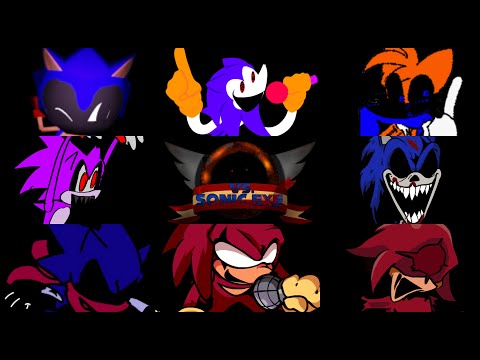 VS Needlemouse, Coldsteel, Faker and More! Friday Night Funkin' Sonic.EXE 3.0 Restored