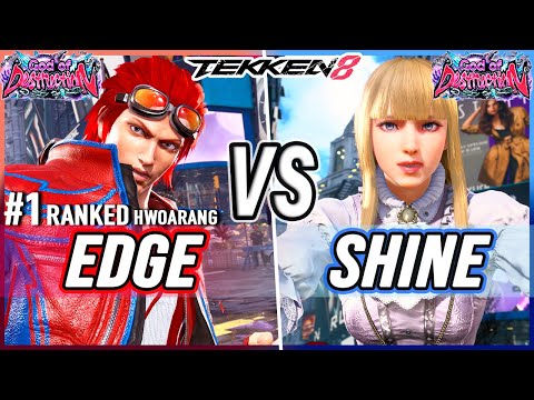 T8 🔥 Edge (#1 Ranked Hwoarang) vs Shine (Lili) 🔥 Tekken 8 High Level Gameplay