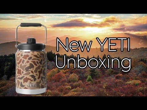 Yeti half gallon unboxing