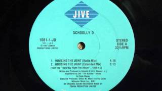 SCHOOLLY D - Housing The Joint / (12") Side A - 1987