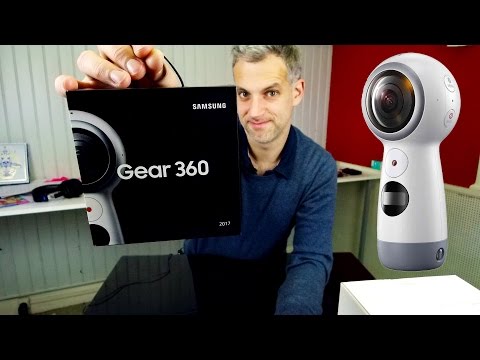 SAMSUNG GEAR VR 360 2017 unboxing