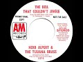 1968/1970 Herb Alpert & The Tijuana Brass - The Bell That Couldn’t Jingle (45 single-edit version)