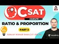 L22 Ratio And Proportions Part 3 CSAT UPSC CSE Prelims 2021 Sanjay Kumar Shah