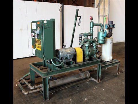Used- Squire Cogswell Vacuum Pump System - stock # 46305001