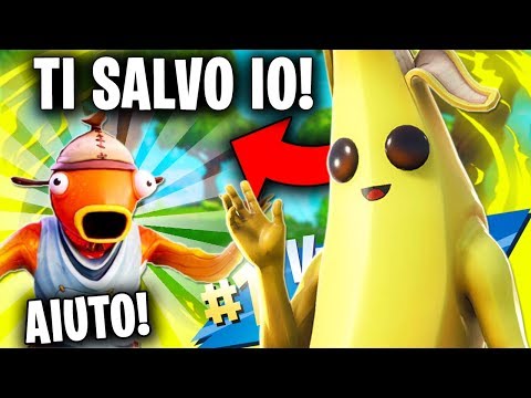 PESCE SECCO è STATO RAPITO ! - BANANITA INDAGA Su FORTNITE 😱
