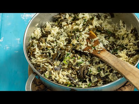 Dolmadakia: Greek Grapeleaves (deconstructed) Pilaf: Ready in 30 Mins!