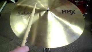 Video thumbnail for Sabian HHX Manhattan Jazz Crash 16" - 996 grams by Drum Center of Portsmouth