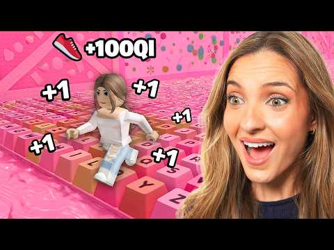 I Became The Fastest Player In Roblox +1 Speed Keyboard Escape!