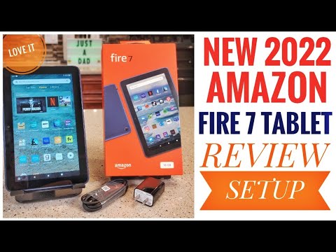 New 2022 Release Amazon Fire 7 Tablet Unboxing & Setup    LOVE IT!