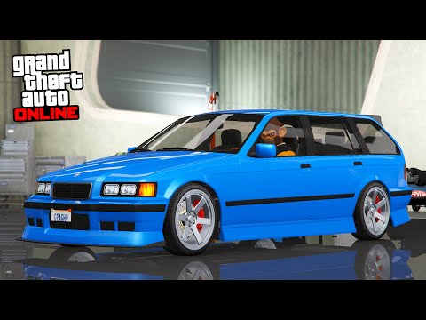 Ubermacht Sentinel Retro Wagon (BMW E36 M3 Touring) - GTA 5 Online DLC Customization