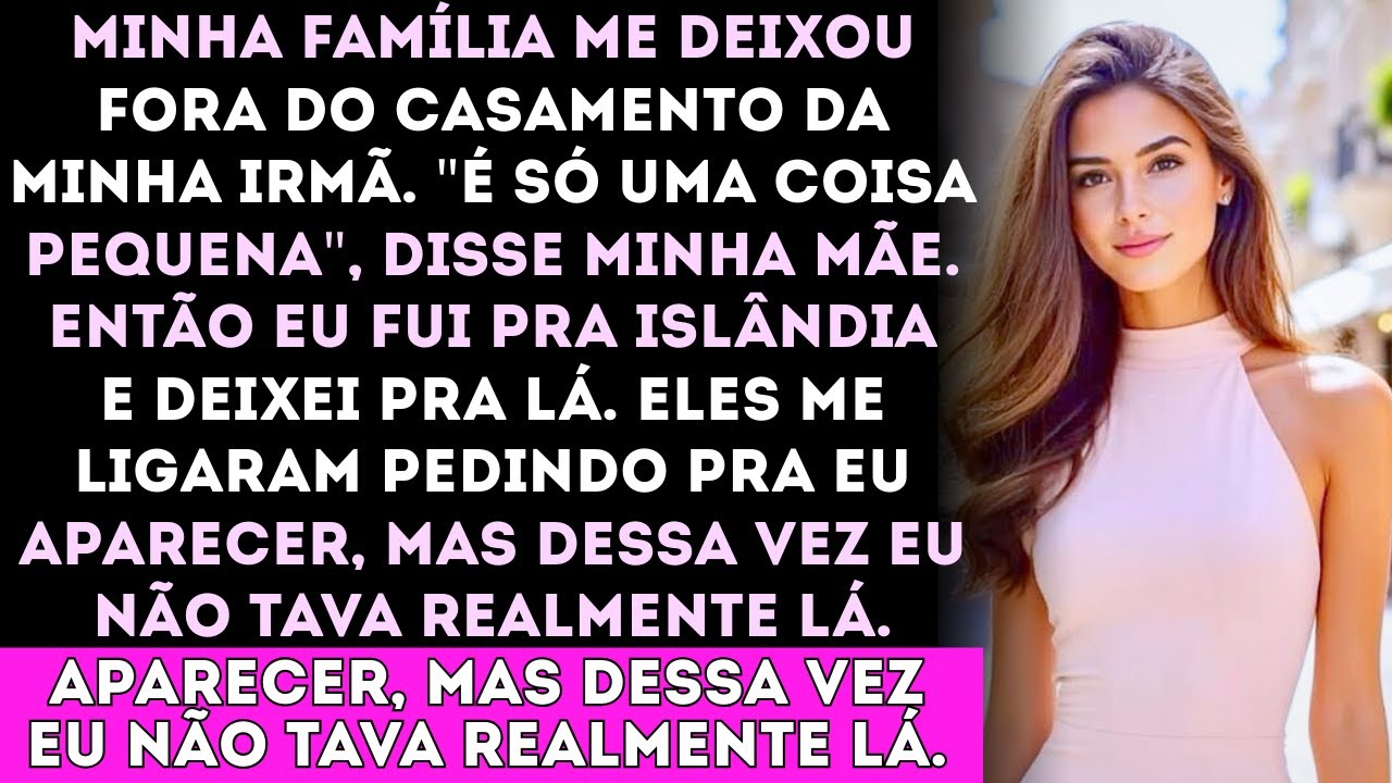 Minha família me deixou de fora do casamento da minha irmã — então fugi para a Islândia e vi o grand
