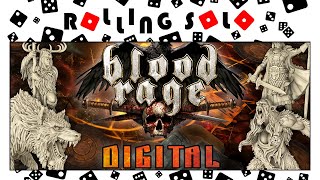 Blood Rage: Digital Edition | Single Player | Full Tutorial &amp; Gameplay