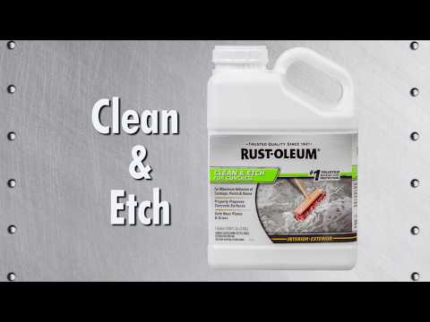 Thumbnail for Prepare Your Concrete Floor with Rust-Oleum Clean & Etch