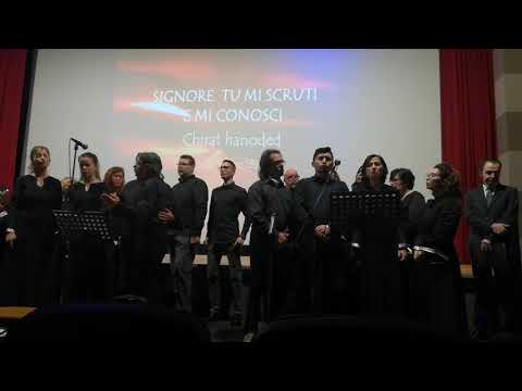 SIGNORE TU MI SCRUTI E MI CONOSCI - CHIRAT HANODED  - Canto ebraico Gospel Project Choir