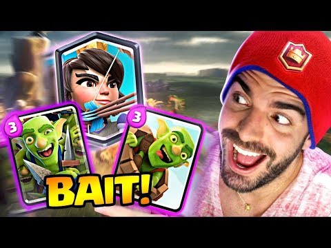 O LOG BAIT NUNCA SAI FORA DO META NO CLASH ROYALE!