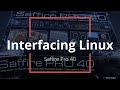 Interfacing Linux Focusrite Saffire PRO 40
