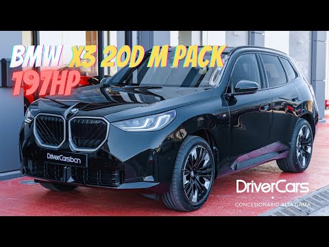 New BMW X3 xDrive 20d M Sport in Black Sapphire (197hp) 2025 - Quick View