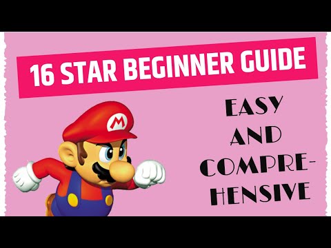 NEW FULL SM64 16 Star Beginner Speedrun Guide