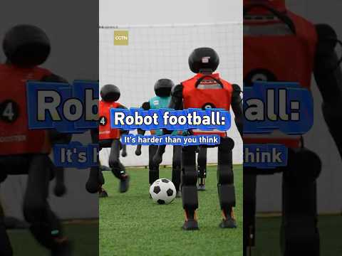 Humanoid robot football match showcases advances in embodied AI