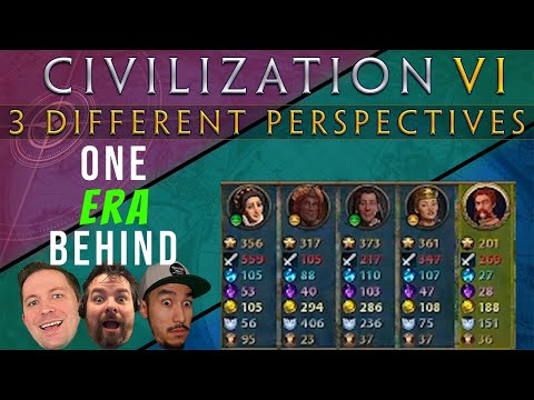 Deity AI Start in Classical Age - One Era Behind Mod - Civ 6 From Different Perspectives