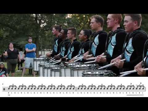 Boston Crusaders 2023 FULL SHOW Sheet music Snare