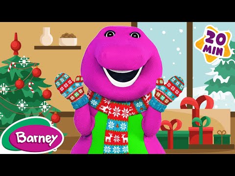 🔴 A Fun Sing-Along with Barney 🎶 Nursery Rhymes 🎶 We Wish You A Merry Christmas + MORE!