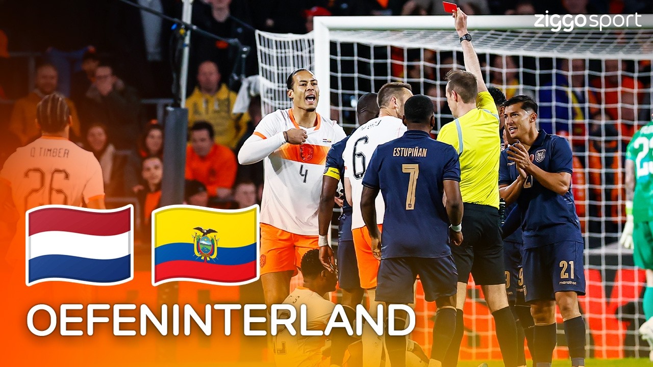 KRANKZINNIGE OPENINGSFASE ZET WEDSTRIJD OP Z'N KOP! 😱🥶 | Nederland vs Ecuador | Oefenwedstrijd 25/26