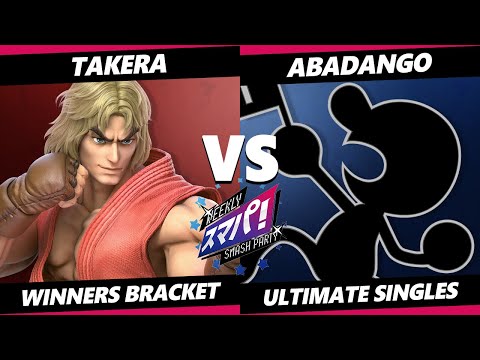 Sumapa 72 - takera (Ken) Vs. Abadango (Game & Watch) SSBU Ultimate Tournament