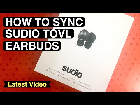How To Sync Sudio Tovl Earbuds | Step By Step Guide | Latest Video